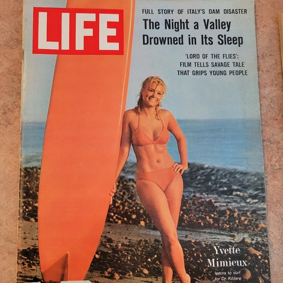 Vintage Other - 1963 LIFE Magazine ~ Surfer Girl ~ Nostalgia ~Vintage Advertising ~FINAL PRICE!